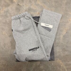 Fear of God Essentials SS22 'Dark Oatmeal' Relaxed Sweatpants Size XL